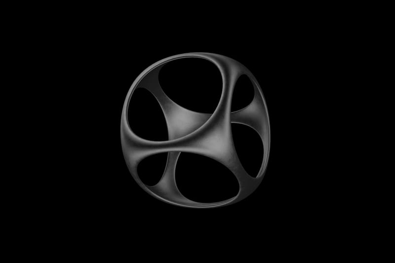 Abstract metal element