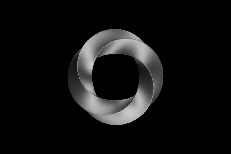 Abstract metal element