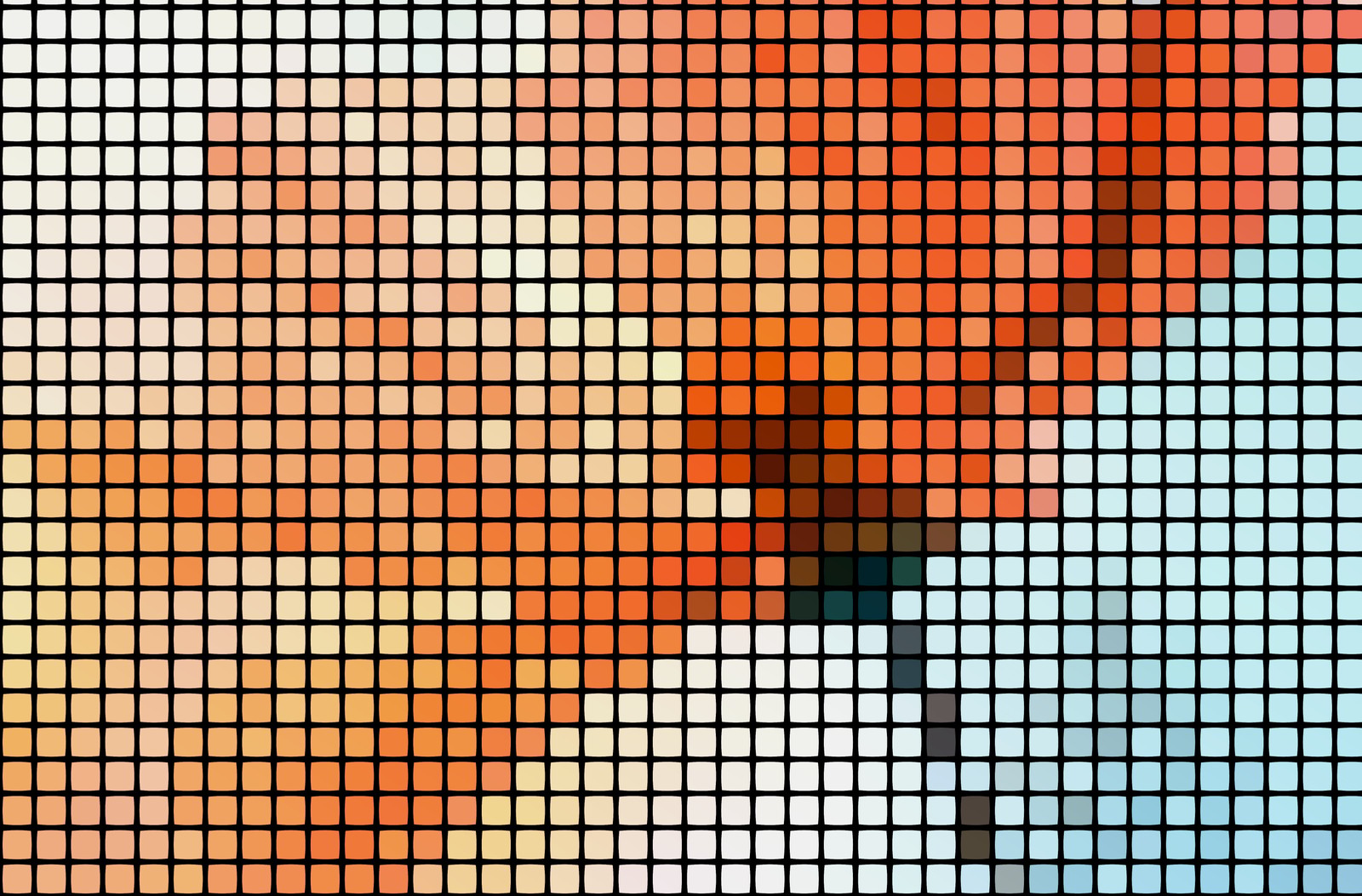 Flower Image Mosaic