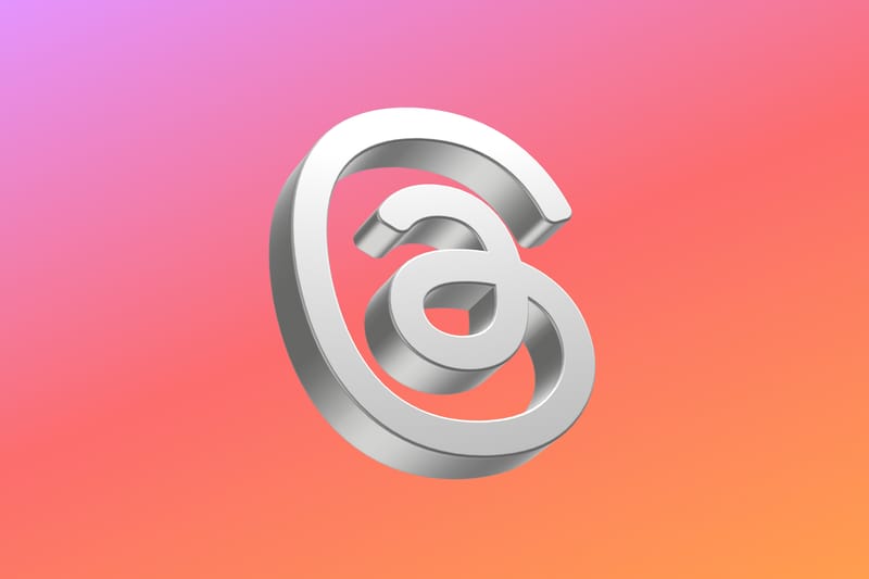 Threads 3D icon
