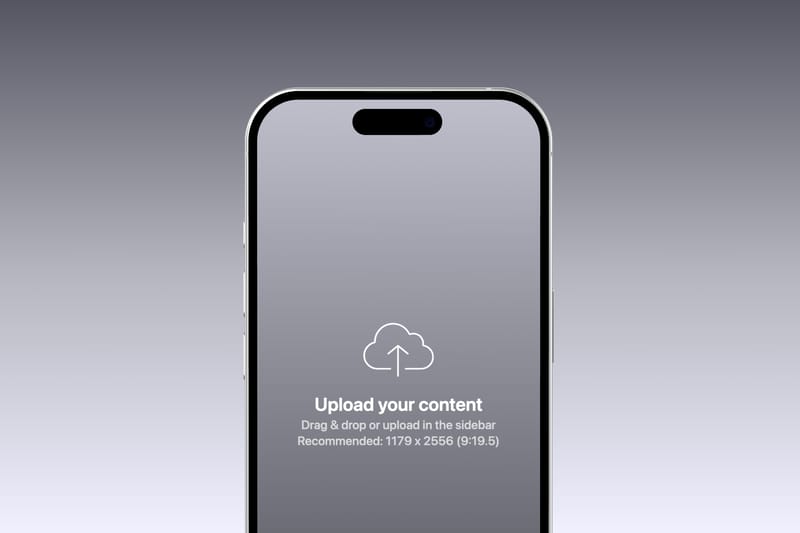 iPhone Mockup Animation