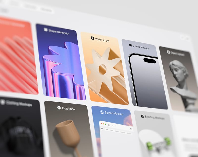 Light Screenshot Mockup