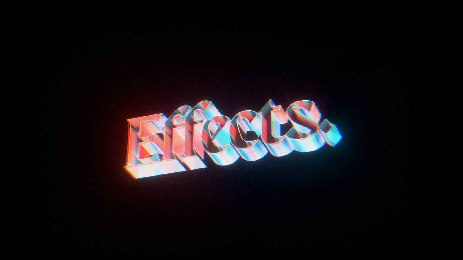 Effects text vector