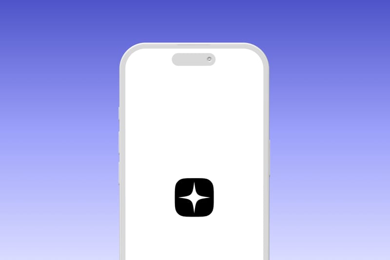 Colorful clay iPhone mockup