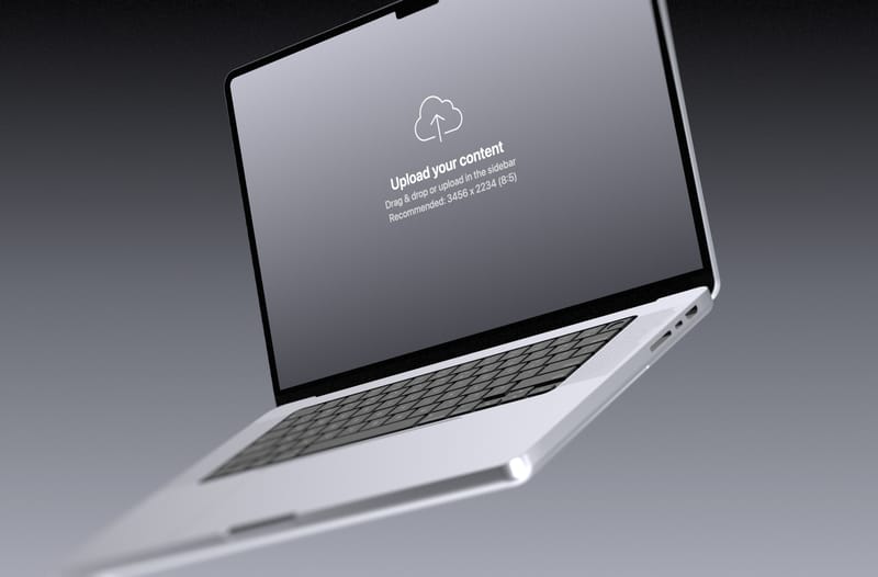 Macbook Mockup Animation