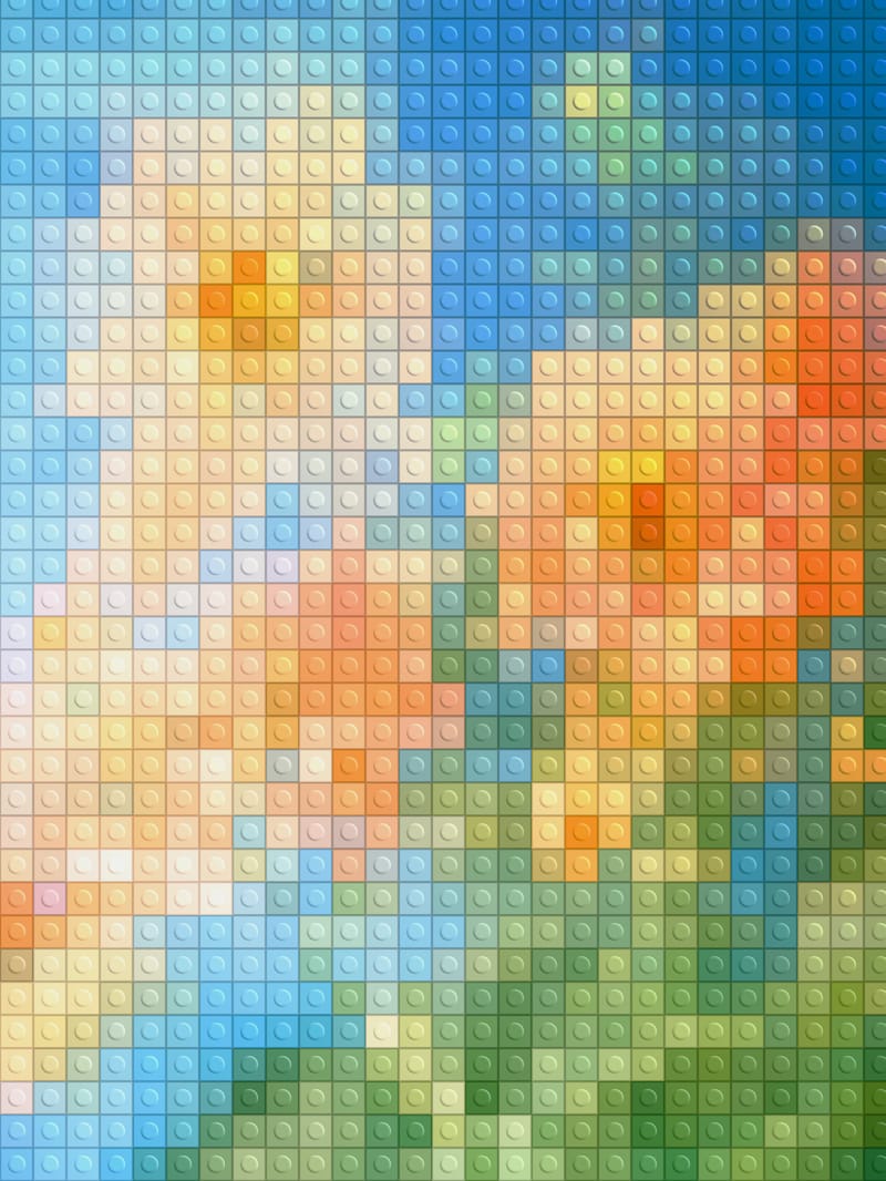 Flower Bricks