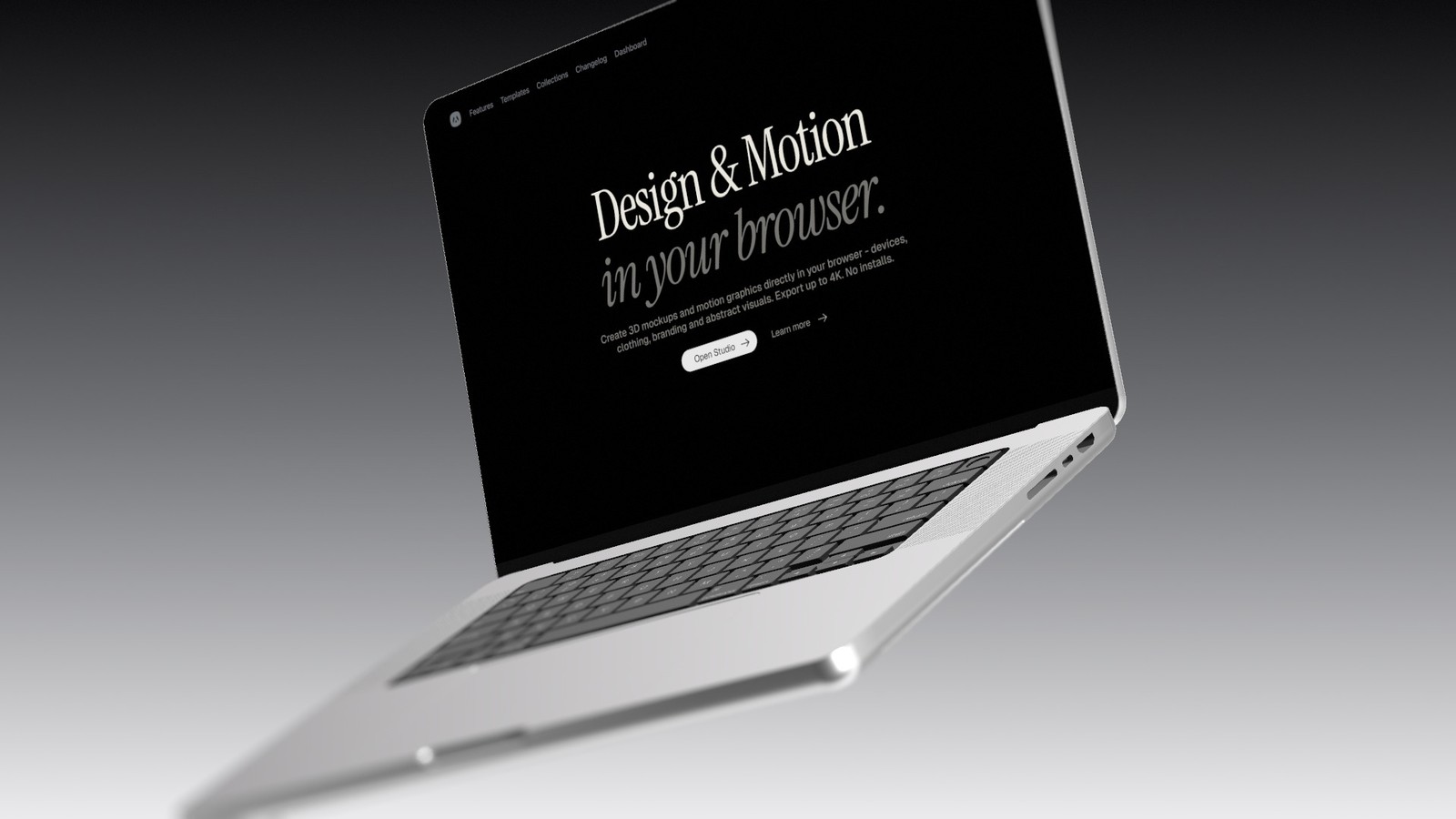 Macbook Mockup Animation