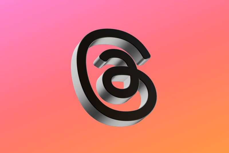 Threads 3D logo