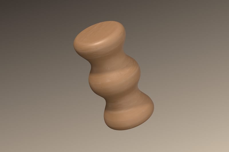 Wooden Abstract Shape