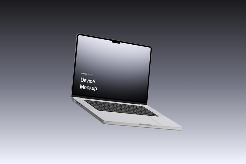 Macbook Pro Mockup Animation