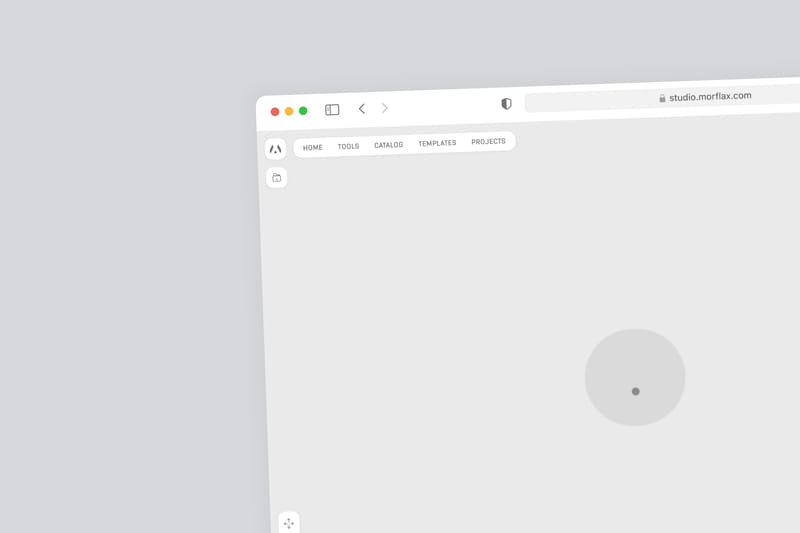 Product presentation mockup