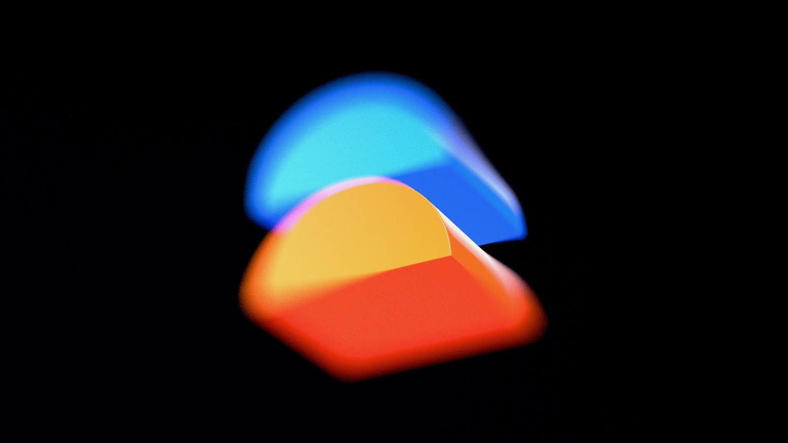 Blurred Colorful Shape