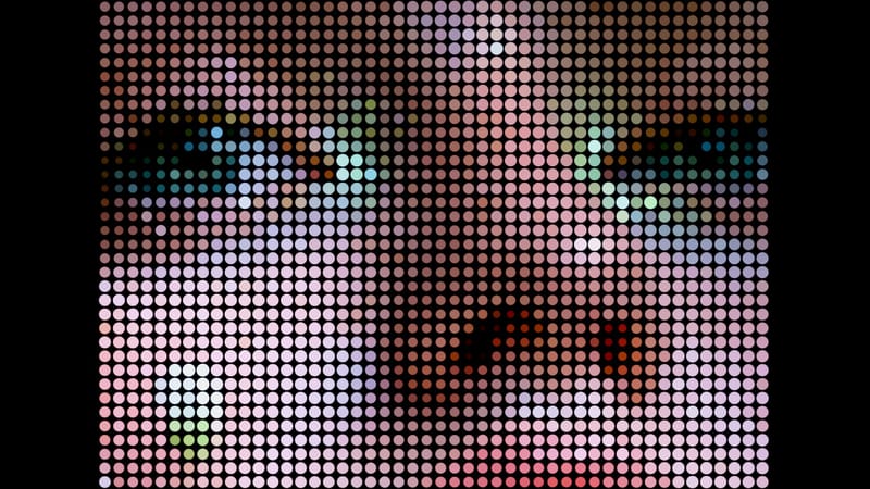 Dot Matrix Effect